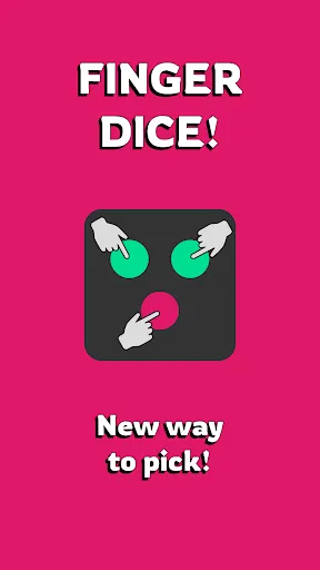 Скриншот 6 — Finger Dice - случайный выбор