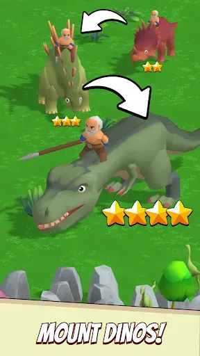 Скриншот 4 — Dino King: Survival Idle