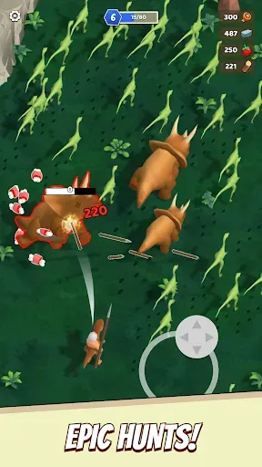 Скриншот 6 — Dino King: Survival Idle