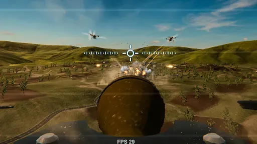 Скриншот 2 — ФПВ и БПЛА Военный Симулятор