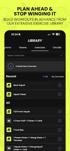Скриншот 5 — TrainHeroic: Workout Tracker
