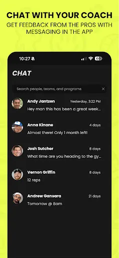 Скриншот 7 — TrainHeroic: Workout Tracker