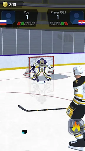 Скриншот 1 — Hockey Game Stars 3D