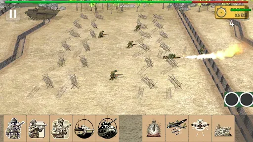 Скриншот 4 — Trench Warfare WW2 Strategy