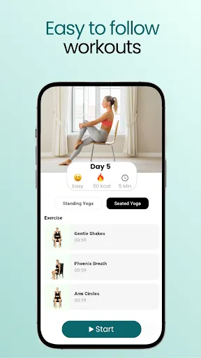Скриншот 5 — Tai Chi Walking & Chair Yoga