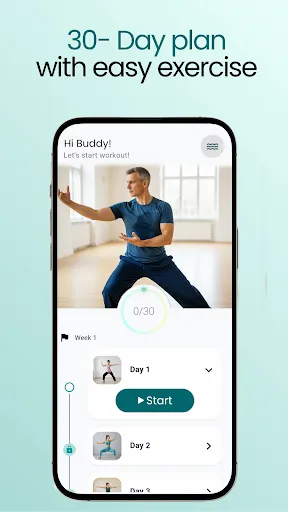 Скриншот 6 — Tai Chi Walking & Chair Yoga