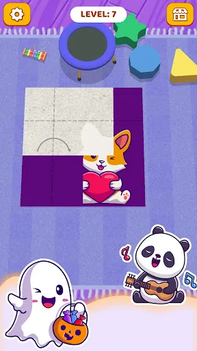 Скриншот 5 — Paper Fold: Paper Puzzle 3D