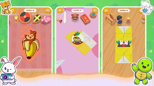 Скриншот 6 — Paper Fold: Paper Puzzle 3D