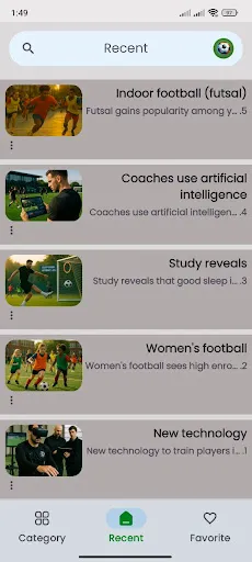 Скриншот 3 — Football Livee & sports