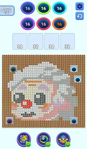 Скриншот 4 — Hole Penguin 3D: Sort Puzzle