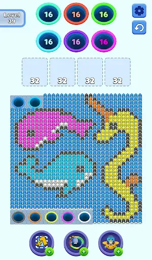 Скриншот 6 — Hole Penguin 3D: Sort Puzzle