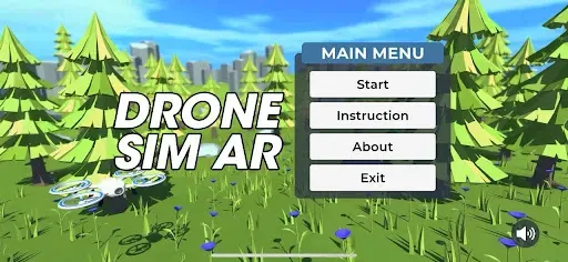 Скриншот 1 — Drone Sim AR