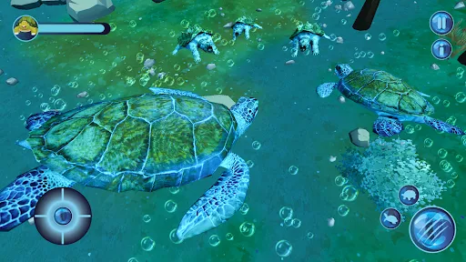 Скриншот 5 — Ocean turtle tortoise Sea Game