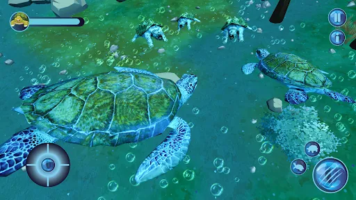 Скриншот 8 — Ocean turtle tortoise Sea Game
