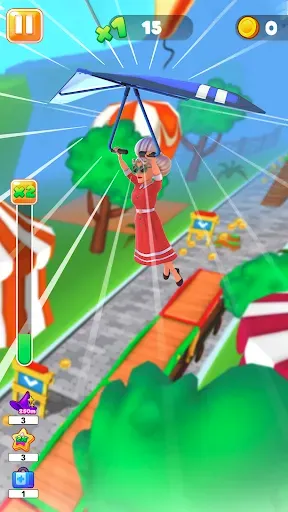 Скриншот 2 — Granny Run 3D runner game