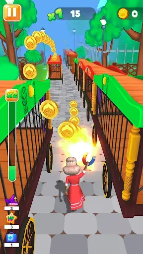 Скриншот 3 — Granny Run 3D runner game