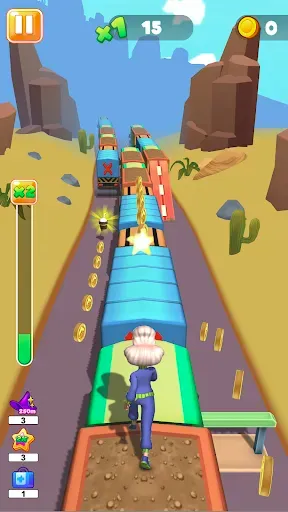 Скриншот 4 — Granny Run 3D runner game