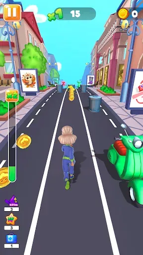 Скриншот 5 — Granny Run 3D runner game