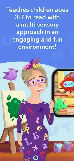 Скриншот 1 — Phonics Museum - Learn to Read