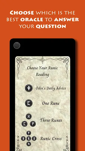 Скриншот 3 — Runes Reading - Runic Cross