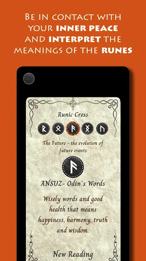 Скриншот 7 — Runes Reading - Runic Cross