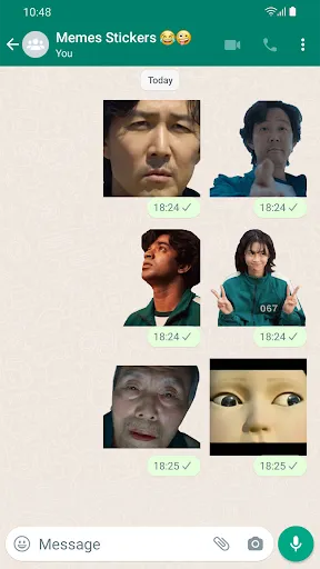 Скриншот 2 — Стикеры мемы WAStickerApps