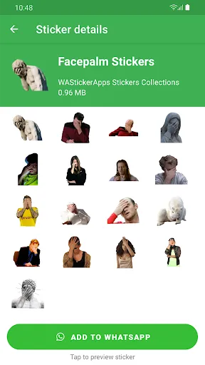 Скриншот 7 — Стикеры мемы WAStickerApps