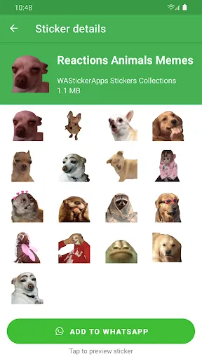 Скриншот 8 — Стикеры мемы WAStickerApps