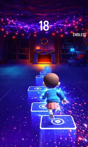 Скриншот 2 — Stranger Things Tiles Dance