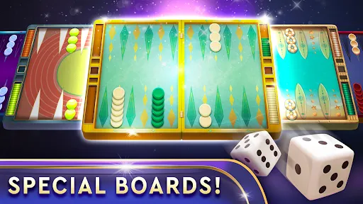 Скриншот 2 — Backgammon Clubs