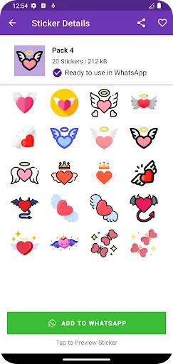 Скриншот 5 — Angel Stickers : WAStickerApps