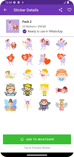 Скриншот 8 — Angel Stickers : WAStickerApps