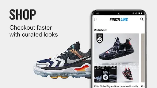 Скриншот 3 — Finish Line: Shop new sneakers