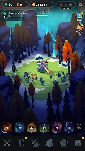 Скриншот 8 — Arrow Quest: Idle defense RPG