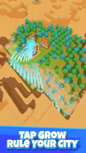 Скриншот 1 — Idle City Builder Sand Tycoon