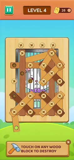 Скриншот 4 — Wood Nuts: Screw Puzzle