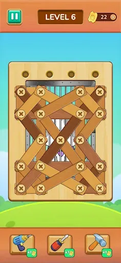 Скриншот 5 — Wood Nuts: Screw Puzzle