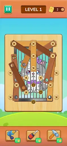 Скриншот 6 — Wood Nuts: Screw Puzzle