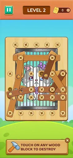 Скриншот 8 — Wood Nuts: Screw Puzzle