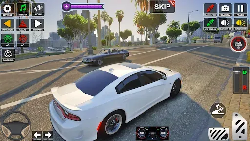 Скриншот 2 — US Car Driving City Car Game