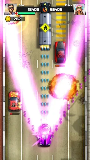 Скриншот 6 — Chaos Road: Гонки и сражения