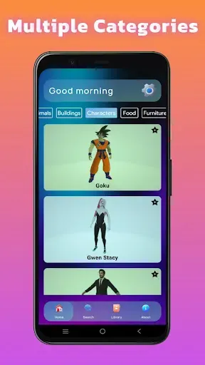 Скриншот 2 — AR Cube: Augmented Reality App