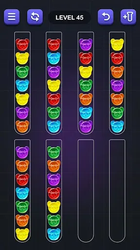 Скриншот 2 — Ball Sort Game - Color Puzzle