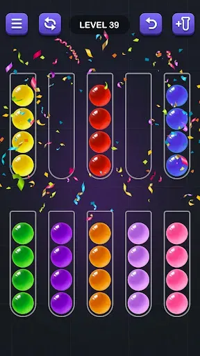 Скриншот 6 — Ball Sort Game - Color Puzzle