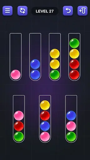 Скриншот 7 — Ball Sort Game - Color Puzzle