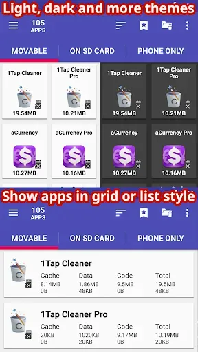 Скриншот 5 — AppMgr Pro III (App 2 SD)