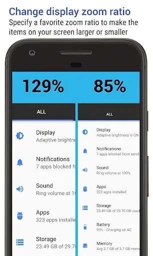 Скриншот 3 — Big Font (change font size)