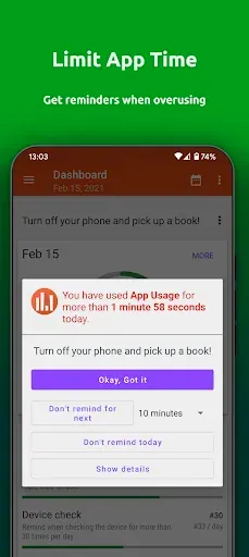 Скриншот 5 — App Usage - Управление/Слежка