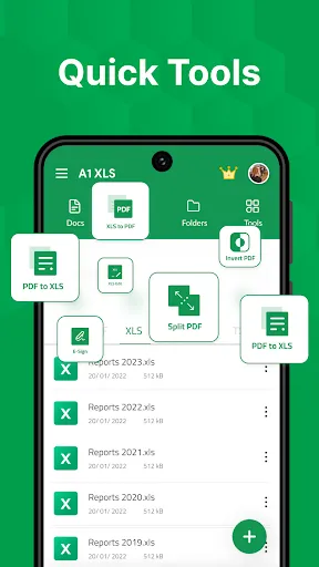 Скриншот 2 — XLSX Reader: XLS Viewer