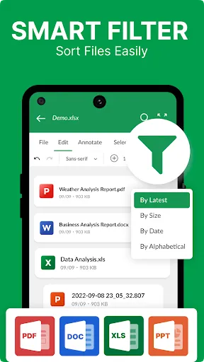 Скриншот 7 — XLSX Reader: XLS Viewer
